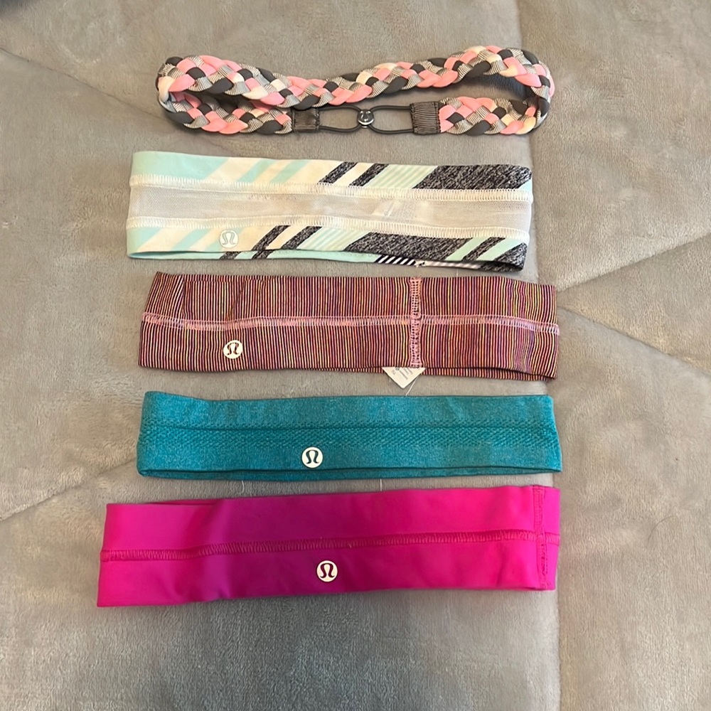 Lulu lemon headband set!